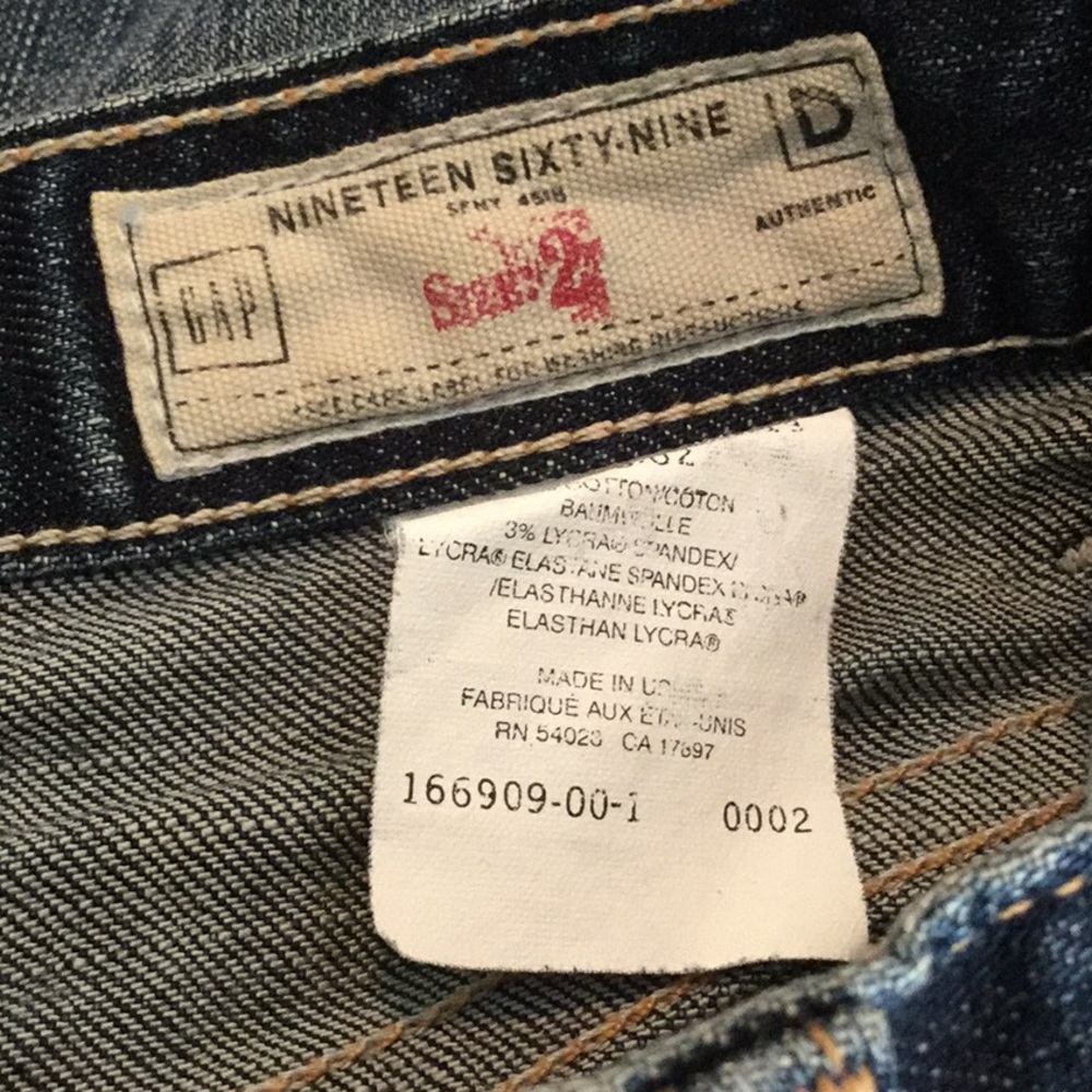 🦋Gap - 1969 Denim Pencil Skirt Size 2 Must Have - Picture 8 of 9